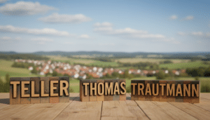 Deutsche Nachnamen mit T