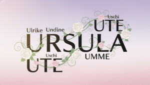 Weibliche Namen mit U